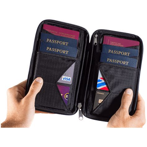 dual passport holder rfid protection|best rfid passport neck wallet.